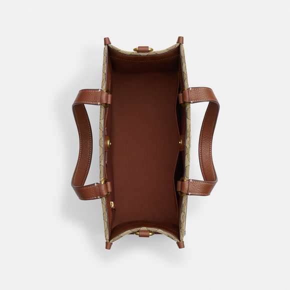 NWT Coach Outlet Disney X Coach Dempsey Carryall In Sig Jacquard Mickey Mouse - Picture 3 of 7